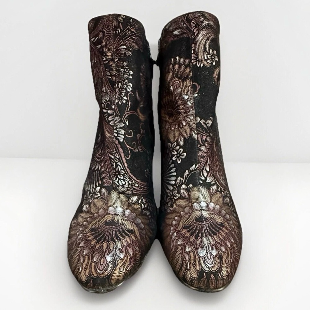 ALDO Women’s Floral Patterned Ankle Boots Size 6.5